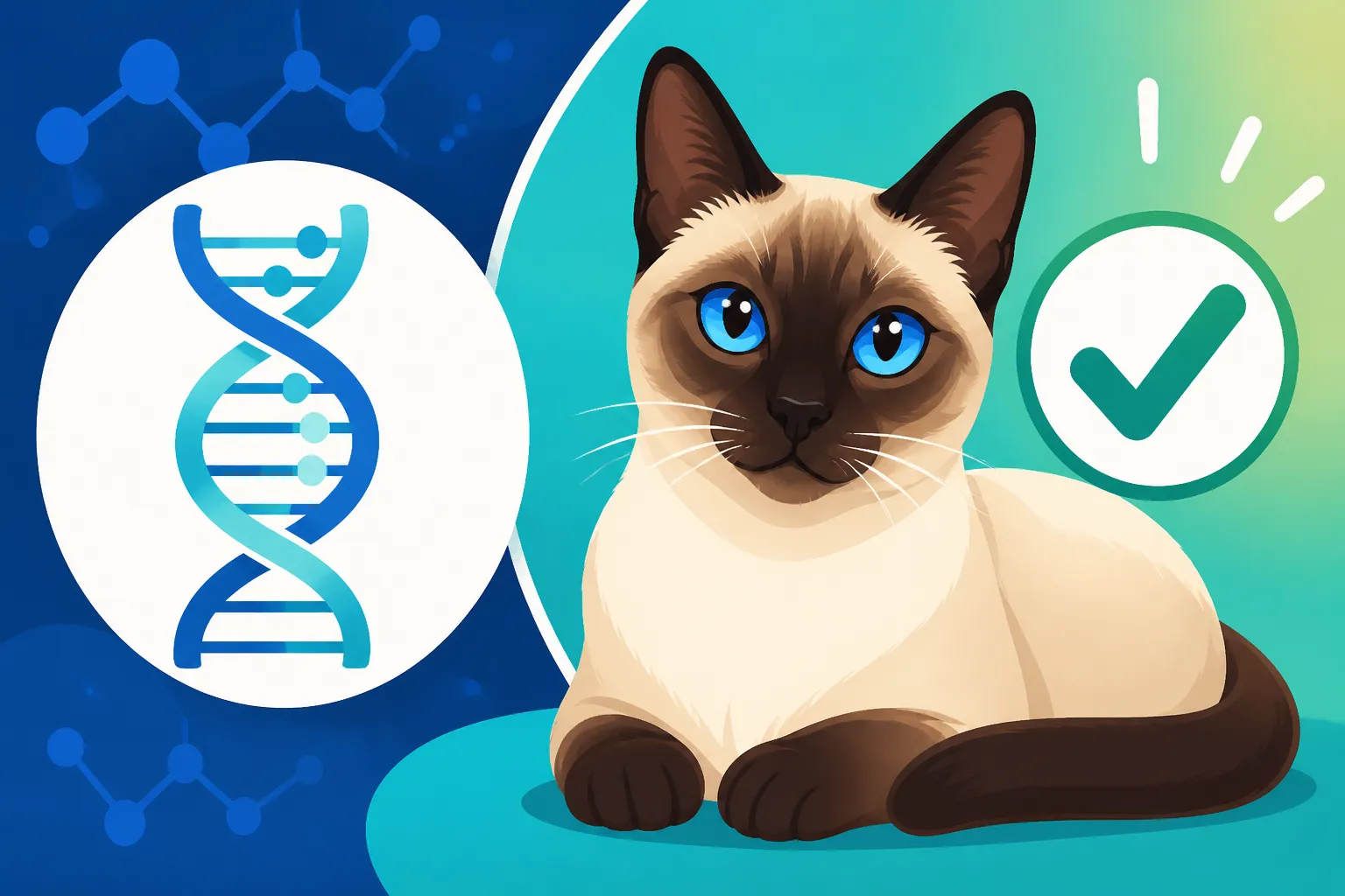 Whether the rdAc DNA Test Works on a Siamese Cat