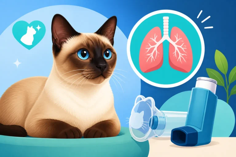 How a Siamese Cat's Asthma Is Treated