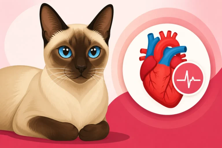 Heart Disease in a Siamese Cat
