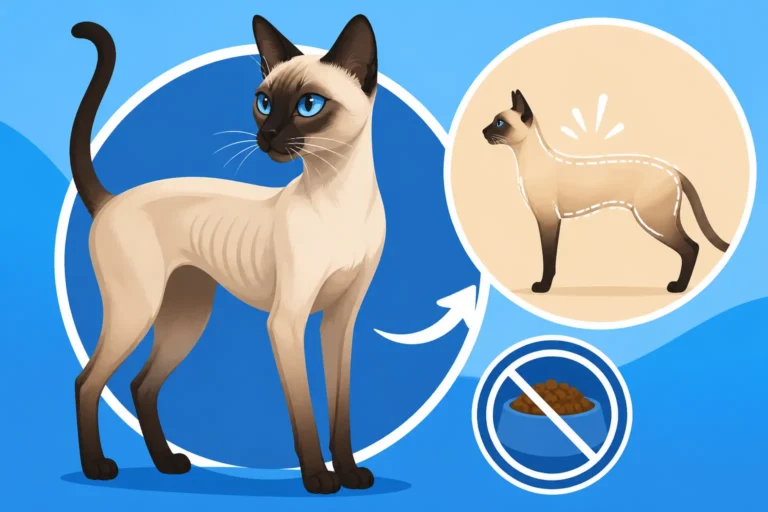Why a Siamese Cat Stays So Thin