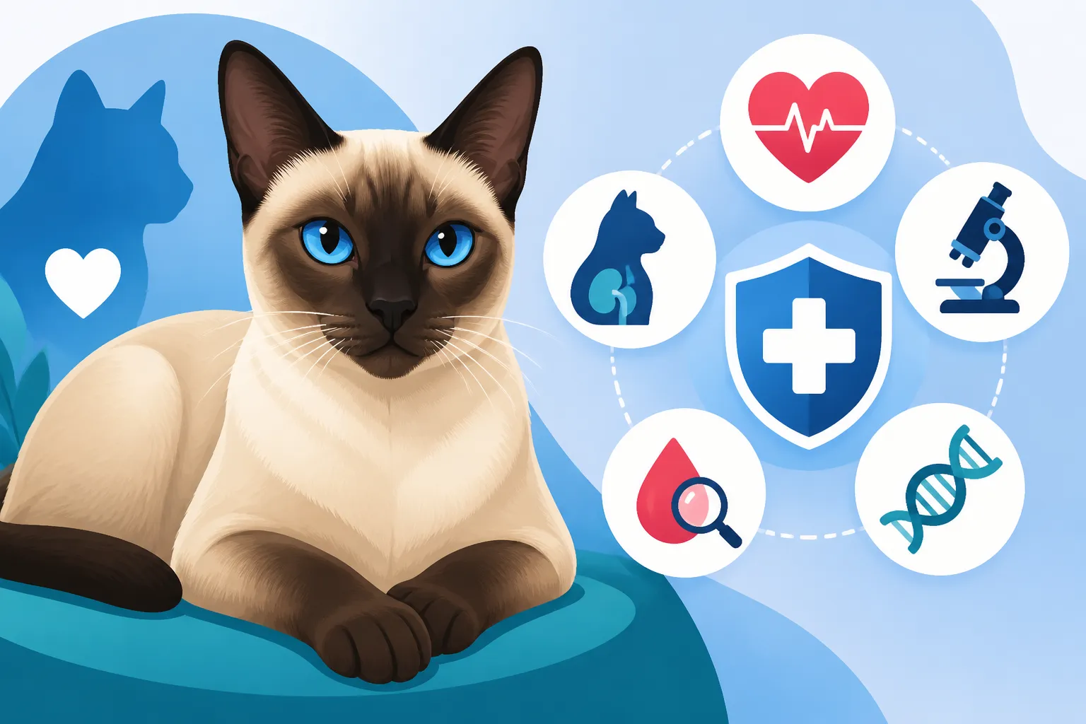 Which Health Tests a Siamese Cat Breeder Runs
