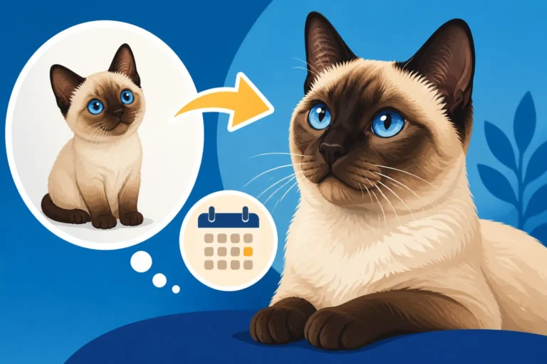 The Age a Siamese Cat Is Considered Senior