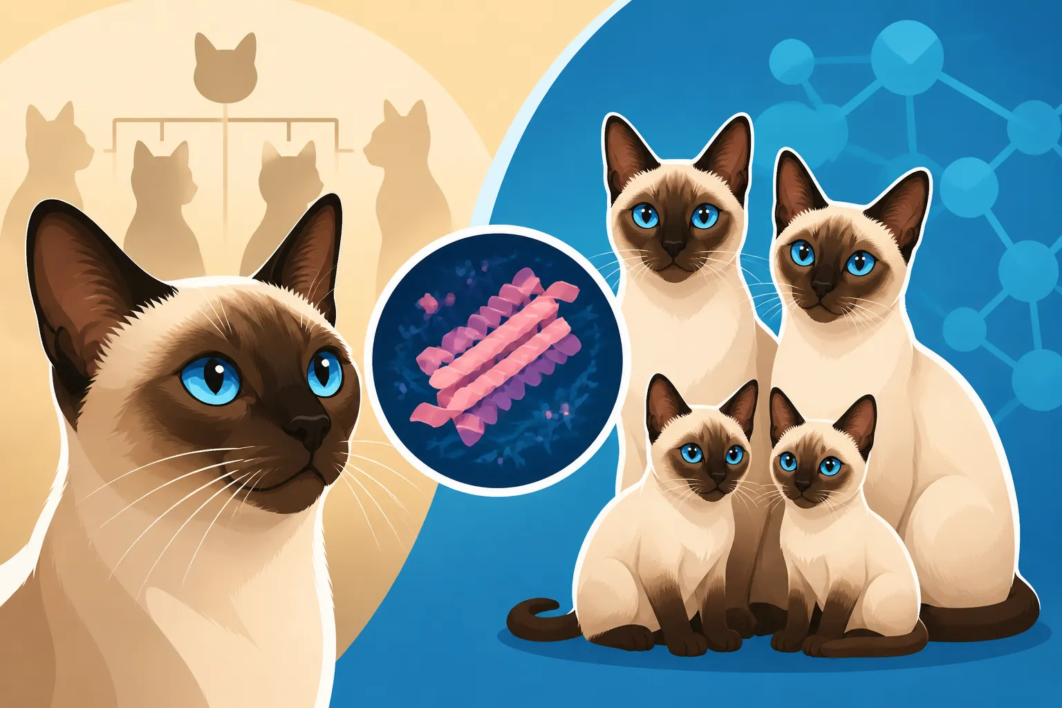 Why Amyloidosis Runs in Siamese Cat Families