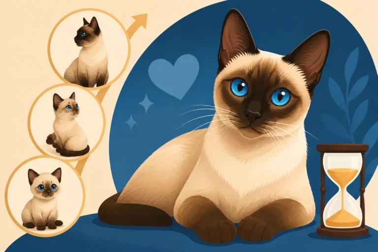 The Fifteen to Twenty Years a Siamese Cat Gets
