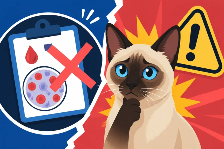 Why an rdAc Result Is Unreliable in a Siamese Cat