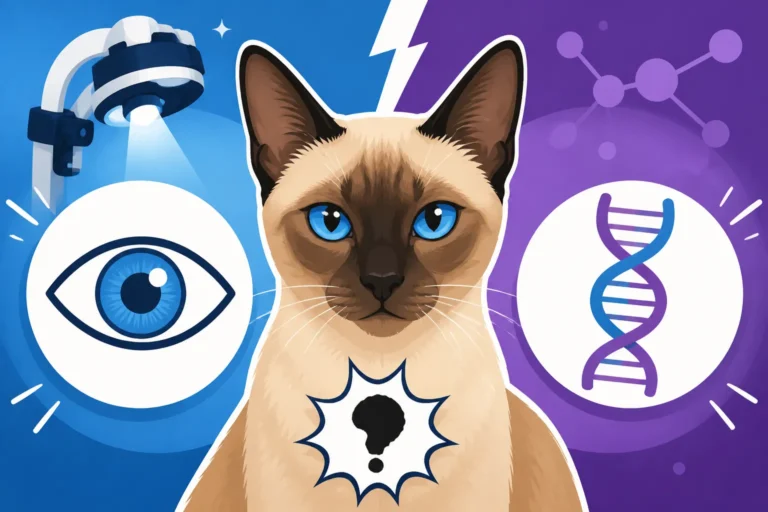 Whether an Eye Exam Beats a DNA Test for a Siamese Cat