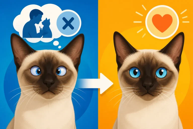 Whether Crossed Eyes Are Still Bred Out of Siamese Cats