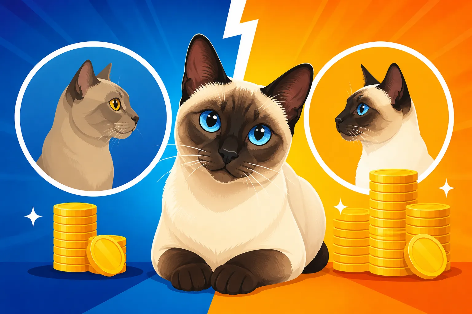 Whether a Thai Cat Costs More Than a Siamese Cat