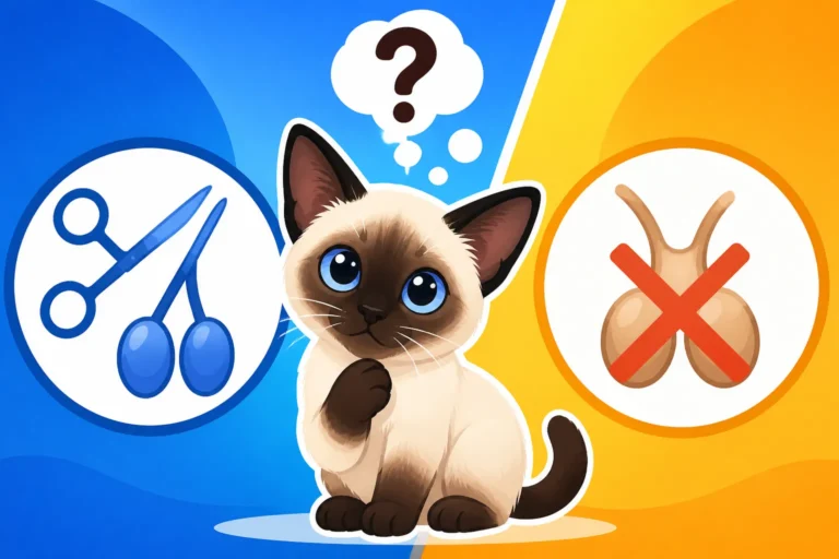 Whether a Siamese Cat Kitten Comes Neutered