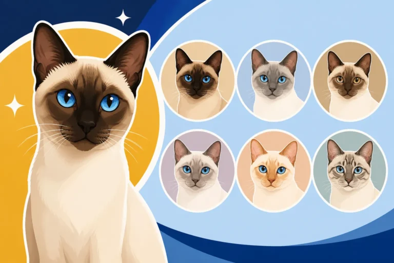 Which Siamese Cat Colors the Registries Accept