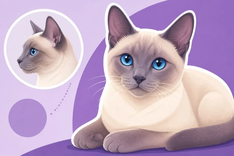 What a Lilac Point Siamese Cat Is