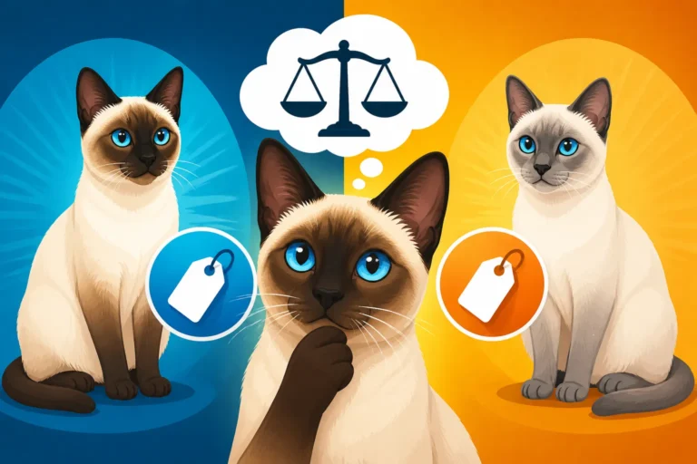 Whether Point Color Changes a Siamese Cat's Price