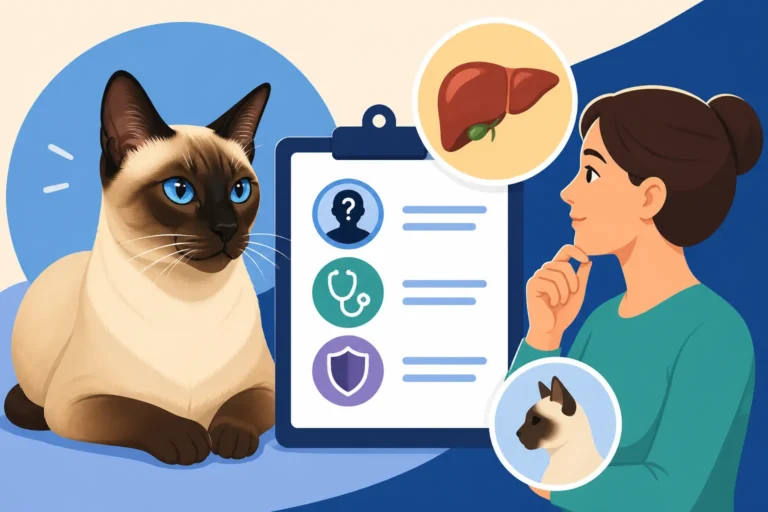 Which Questions to Ask a Siamese Cat Breeder About Liver Disease
