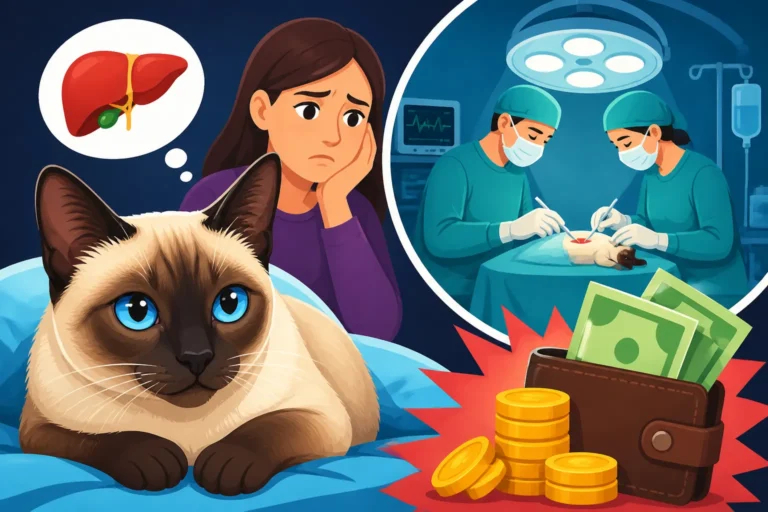 What Emergency Liver Surgery Costs a Siamese Cat Owner