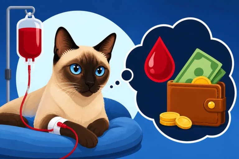 What a Blood Transfusion Costs a Siamese Cat