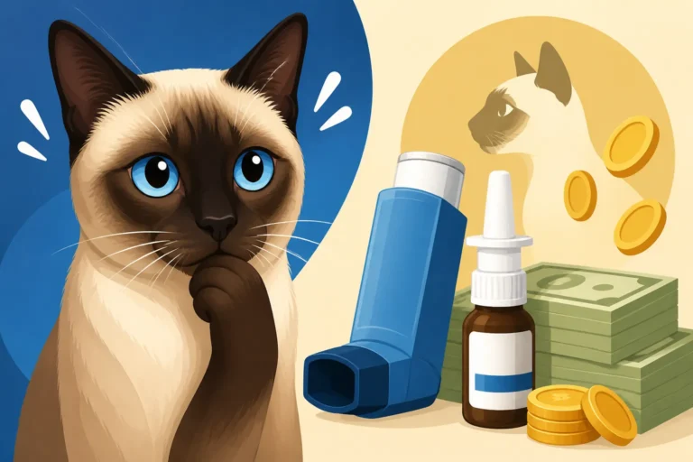 What a Year of Fluticasone Costs a Siamese Cat Owner