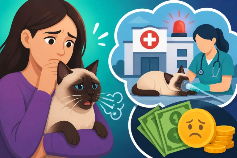What an Asthma Emergency Costs a Siamese Cat Owner