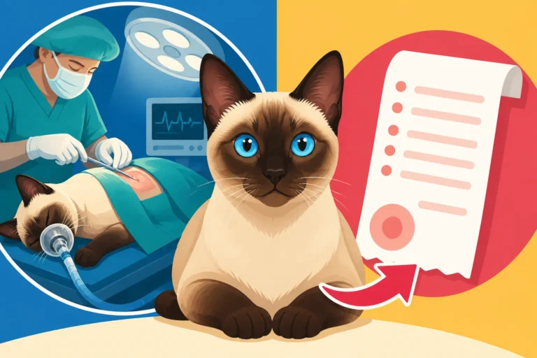 What a Siamese Cat's Blockage Surgery Bill Looks Like