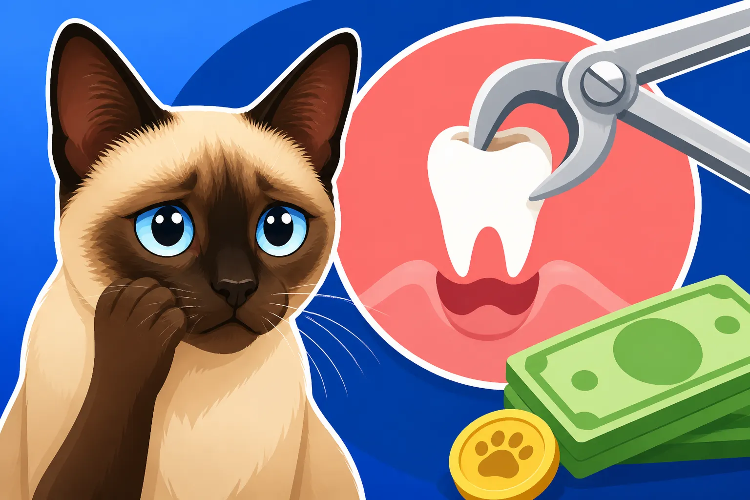What Extractions Cost a Siamese Cat Owner