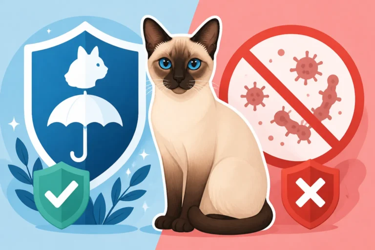 Whether Insurance Excludes a Siamese Cat's Inherited Disease