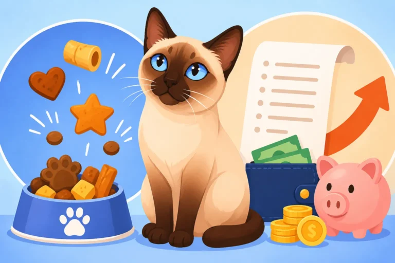 What Treats Add to a Siamese Cat's Yearly Bill