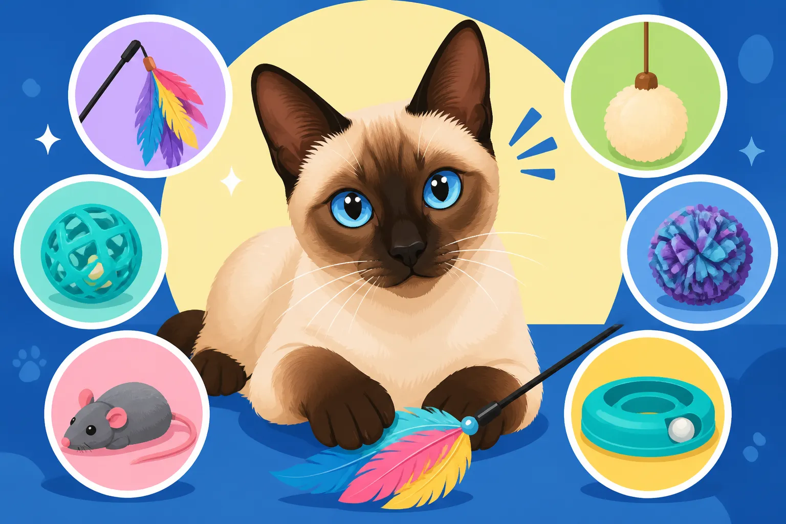 What Toys a Siamese Cat Actually Uses