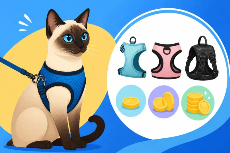 What a Harness for a Siamese Cat Costs