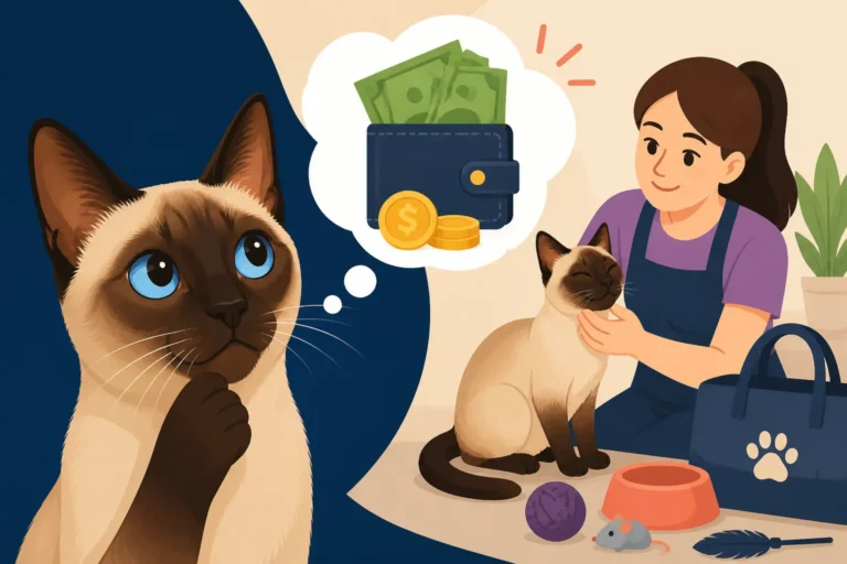 What a Sitter Costs a Siamese Cat Owner