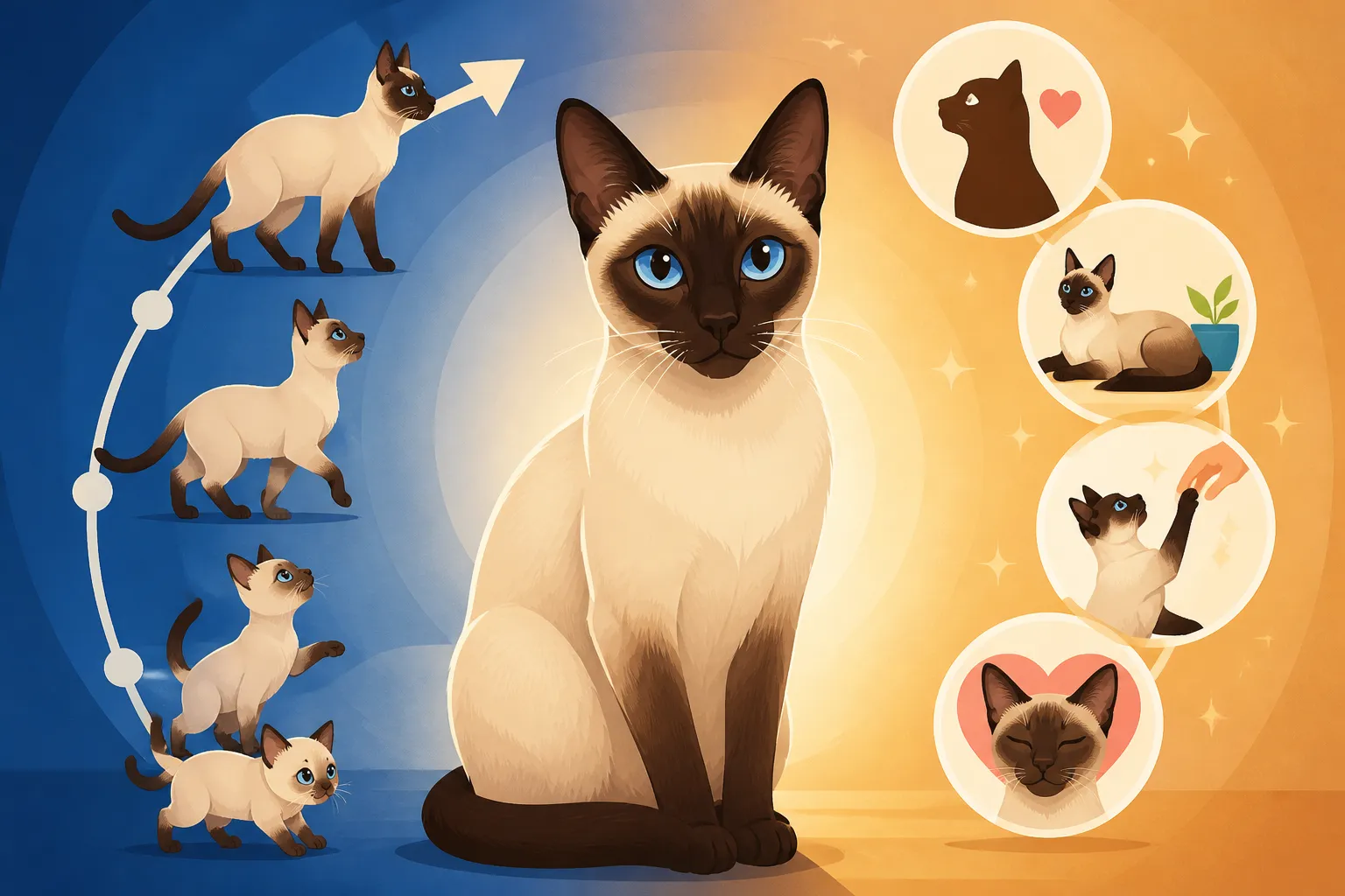 What Twenty Years of a Siamese Cat Adds Up To