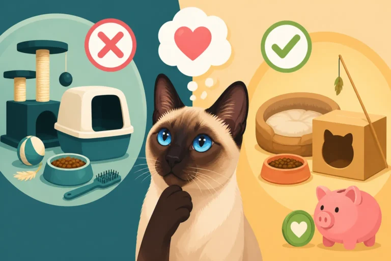 Whether a Siamese Cat Fits a Modest Budget