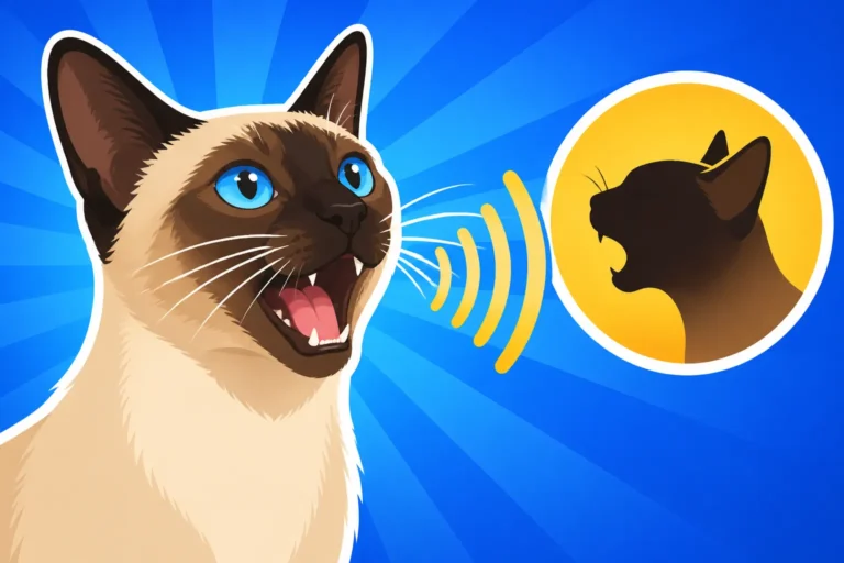 What the Siamese Cat's Meezer Yowl Sounds Like