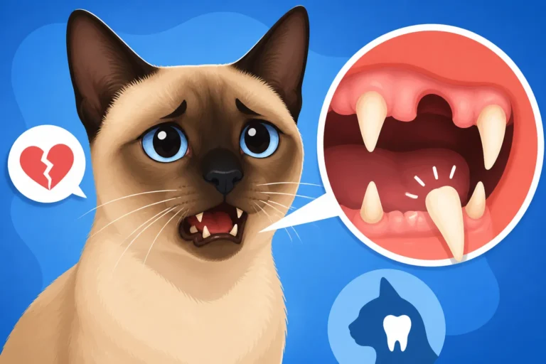 Why a Siamese Cat Loses Teeth Young