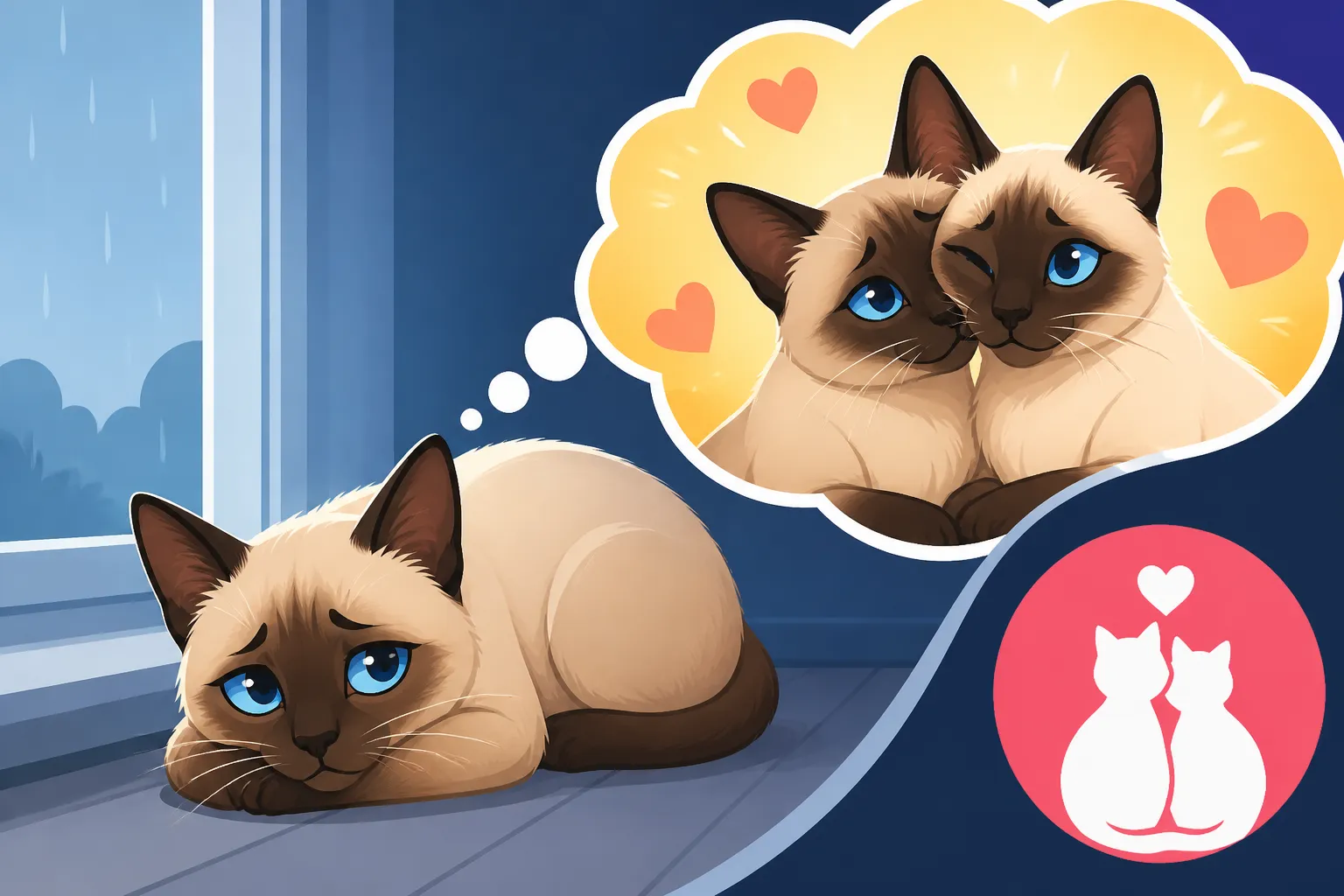 A Siamese Cat Should Not Live Alone