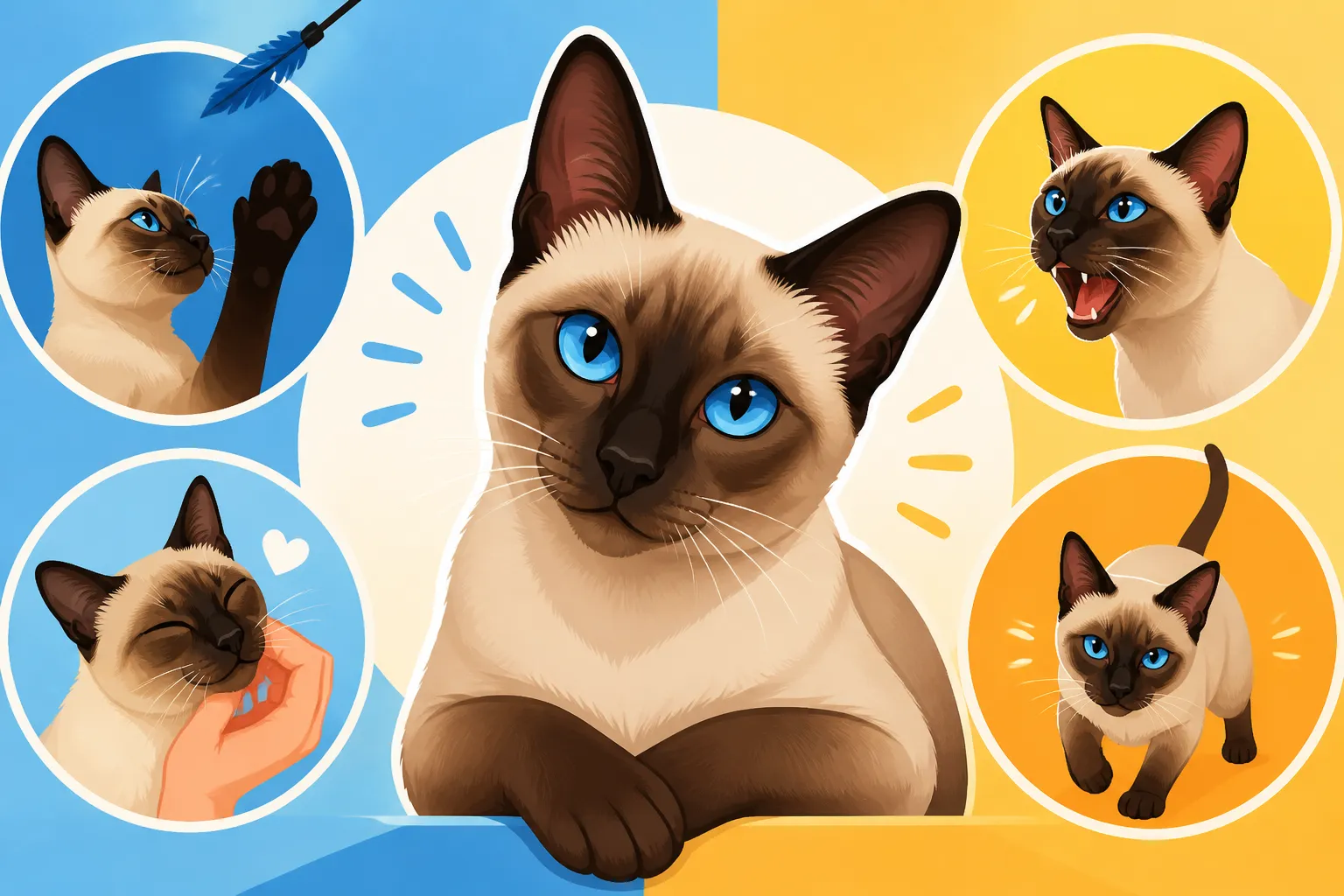 What a Siamese Cat's Temperament Is Really Like