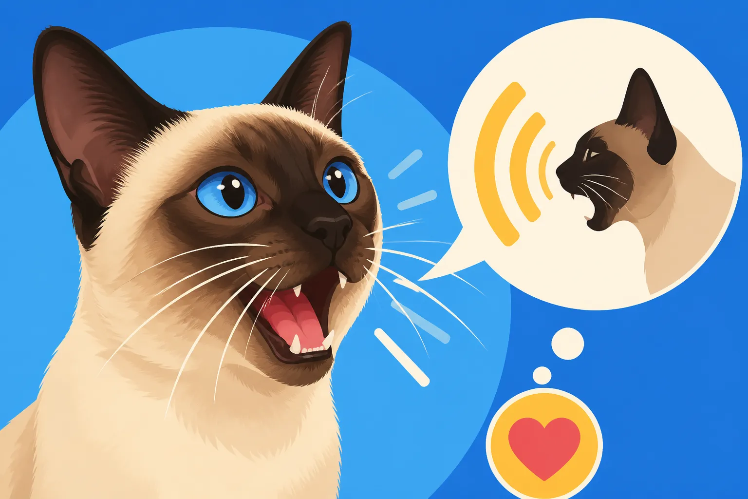What a Siamese Cat's Yowl Means