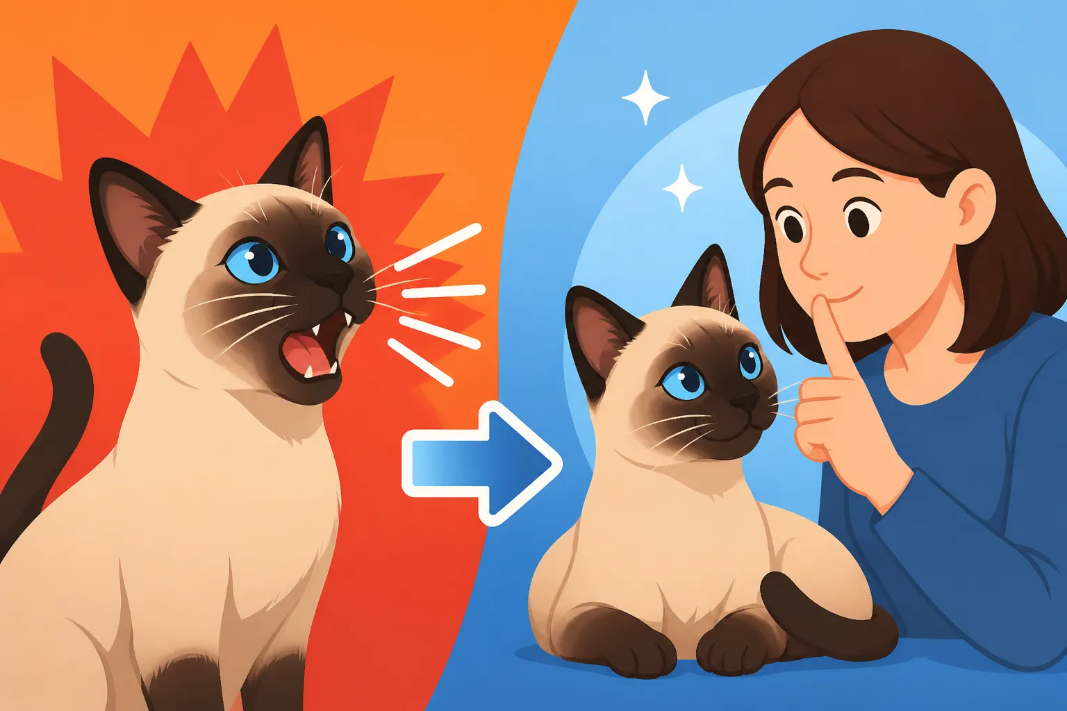 How to Quiet a Siamese Cat