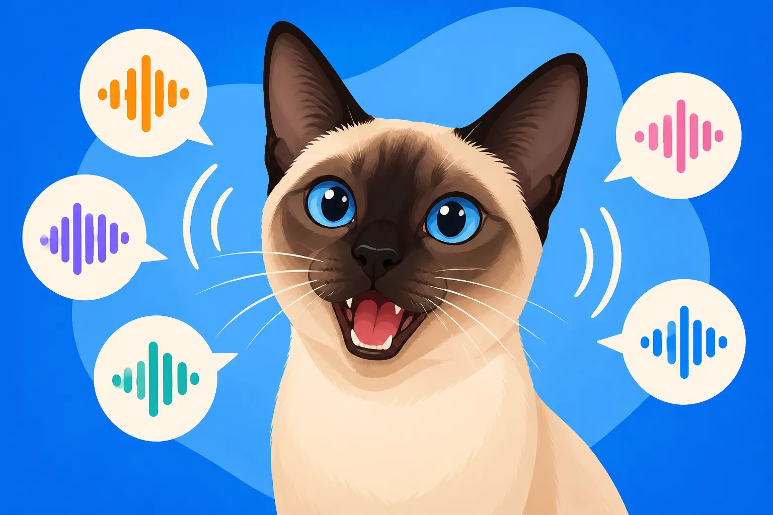 How Many Sounds a Siamese Cat Makes