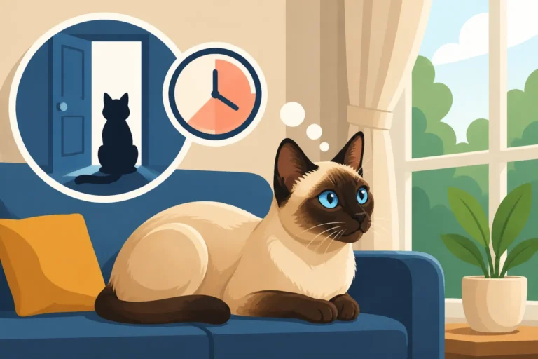 How Long a Siamese Cat Can Be Left Alone