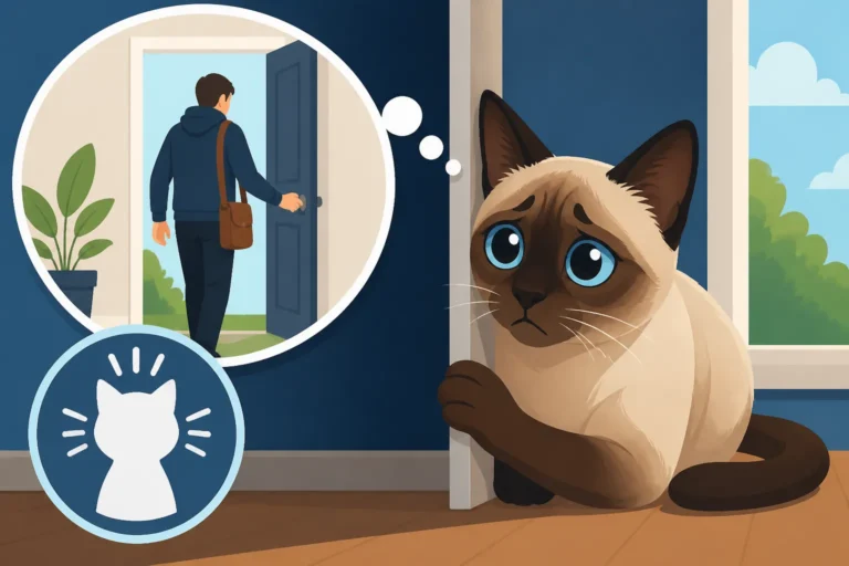 Signs a Siamese Cat Has Separation Anxiety