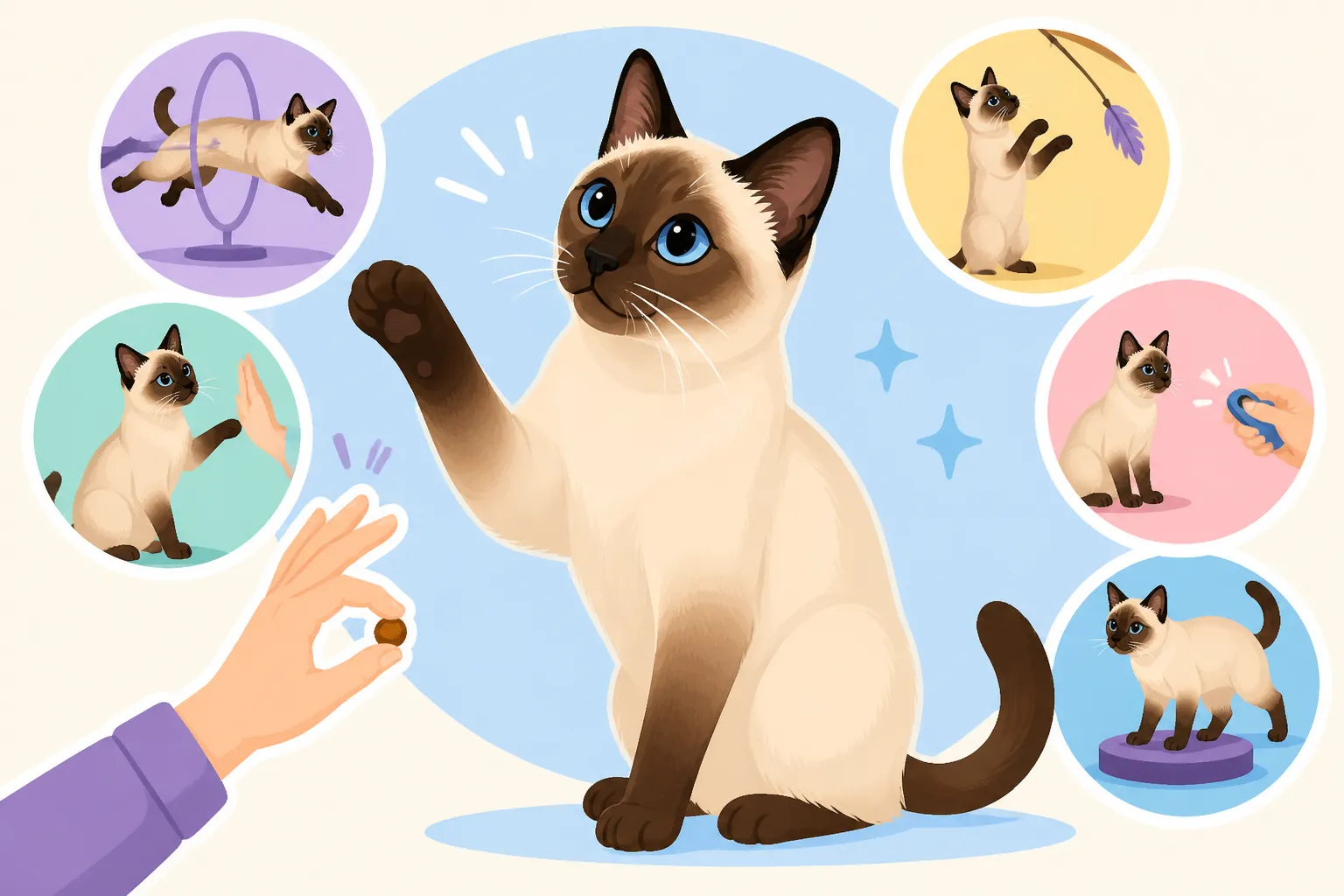Which Tricks a Siamese Cat Can Learn