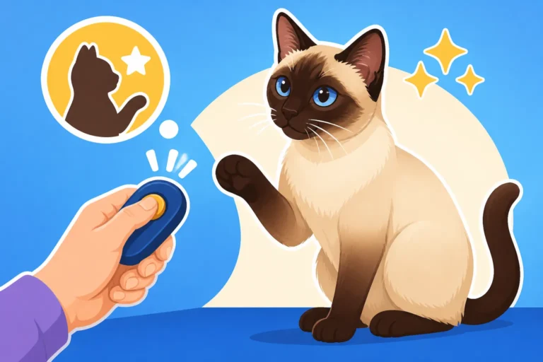 How to Clicker Train a Siamese Cat