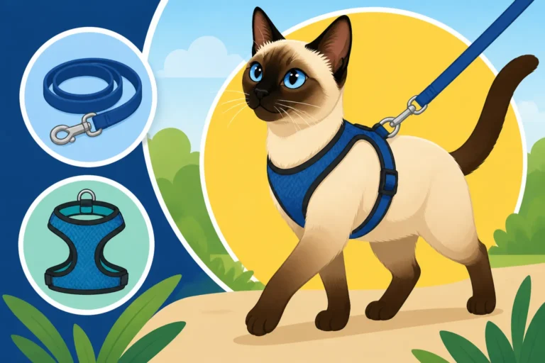 How to Leash Train a Siamese Cat