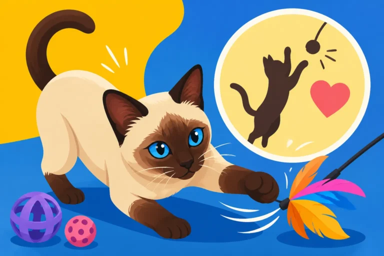 How Much Play a Siamese Cat Needs