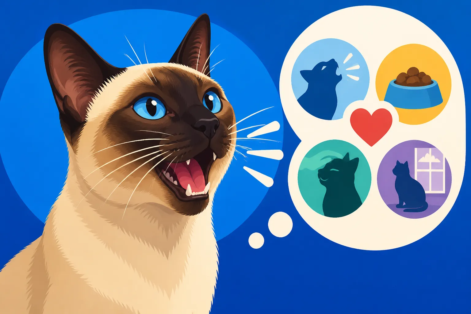 What Meezer Yowl Means for a Siamese Cat