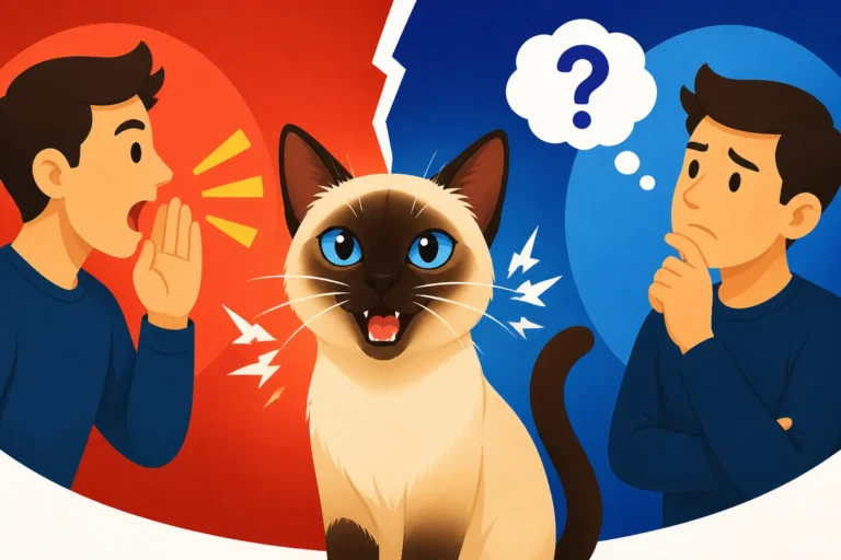 Whether Answering a Siamese Cat Makes It Worse