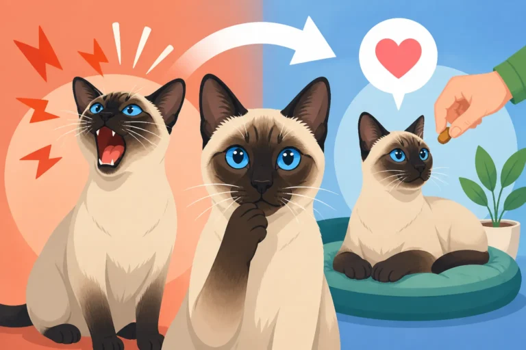 Whether a Siamese Cat Can Be Trained Out of Yowling