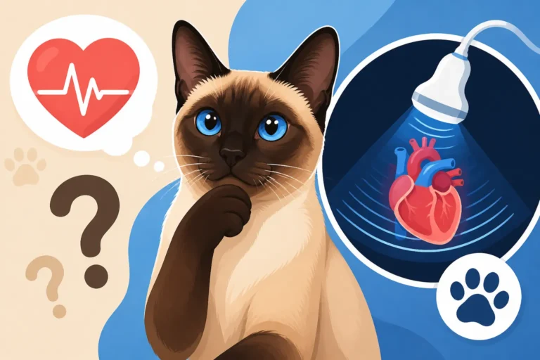 Whether a Siamese Cat Needs an Echo