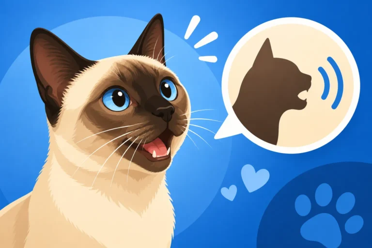 What a Siamese Cat's Chirp Means