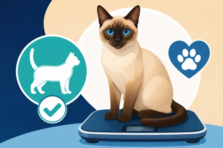 What a Healthy Siamese Cat Weighs