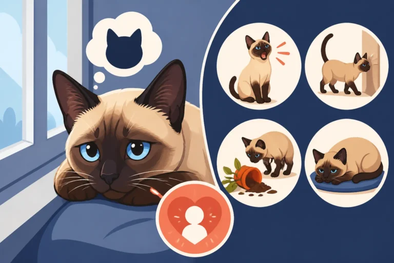 Signs a Siamese Cat Is Lonely